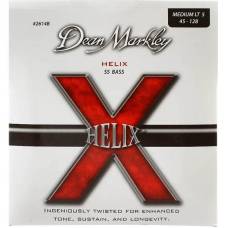 Струни для бас-гітари Dean Markley 2614B Helix HD Stainless Steel Medium Light 5-String 45/128