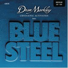 Струны для бас-гитары Dean Markley 2676 Cryogenic Activated Bluesteel Medium 50/105