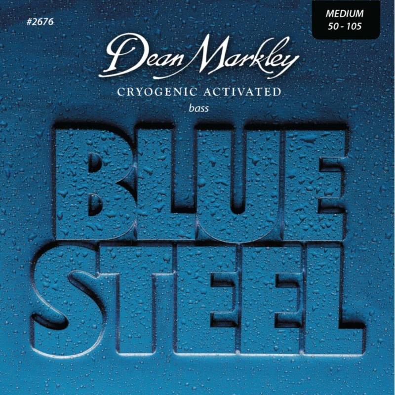 Струни для бас-гітари Dean Markley 2676 Cryogenic Activated Bluesteel Medium 50/105