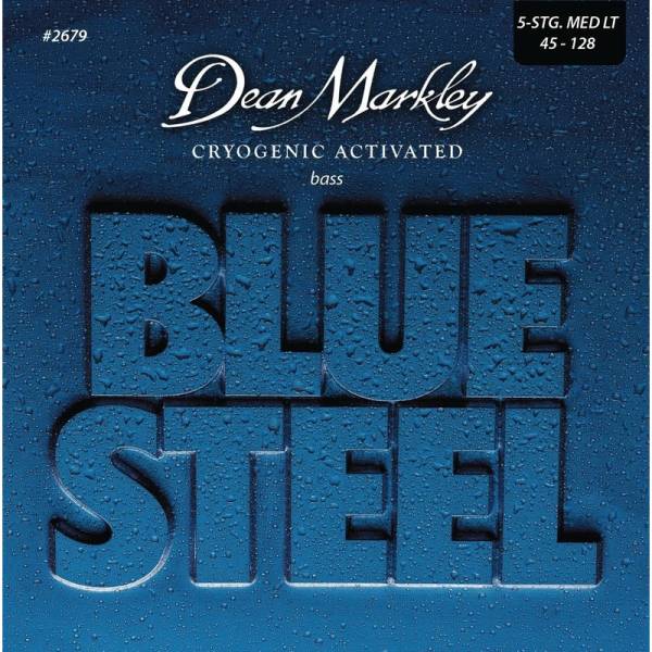 Струны для бас-гитары Dean Markley 2679 Cryogenic Activated Nickel Plated Bluesteel Medium Light 5-String 45/128