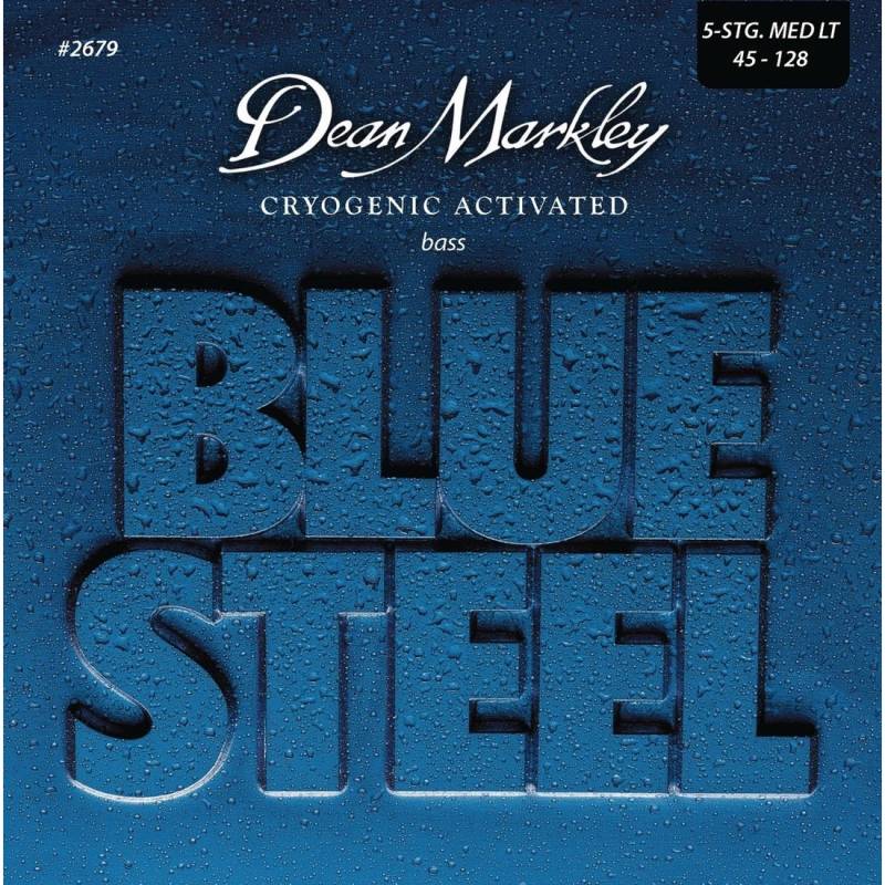 Струни для бас-гітари Dean Markley 2679 Cryogenic Activated Nickel Plated Bluesteel Medium Light 5-String 45/128