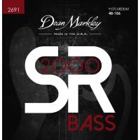 Струны для бас-гитары Dean Markley 2691 SR2000 Stainless Steel Medium 4-String 48/106
