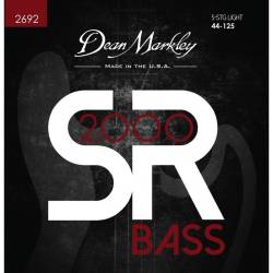 Струны для бас-гитары Dean Markley 2692 SR2000 Stainless Steel Light 5-String 44/125