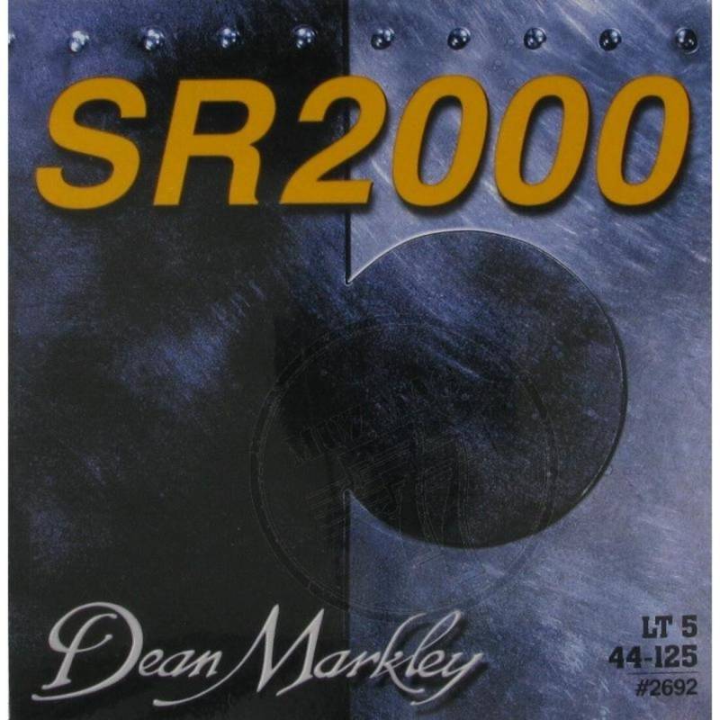 Струны для бас-гитары Dean Markley 2692 SR2000 Stainless Steel Light 5-String 44/125