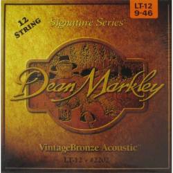 Струни для акустичної гітари Dean Markley DMS2202 Signature Series 12 String 9/46