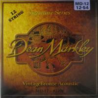 Струни для акустичної гітари Dean Markley DMS2206 Signature Series 12 String 12/54
