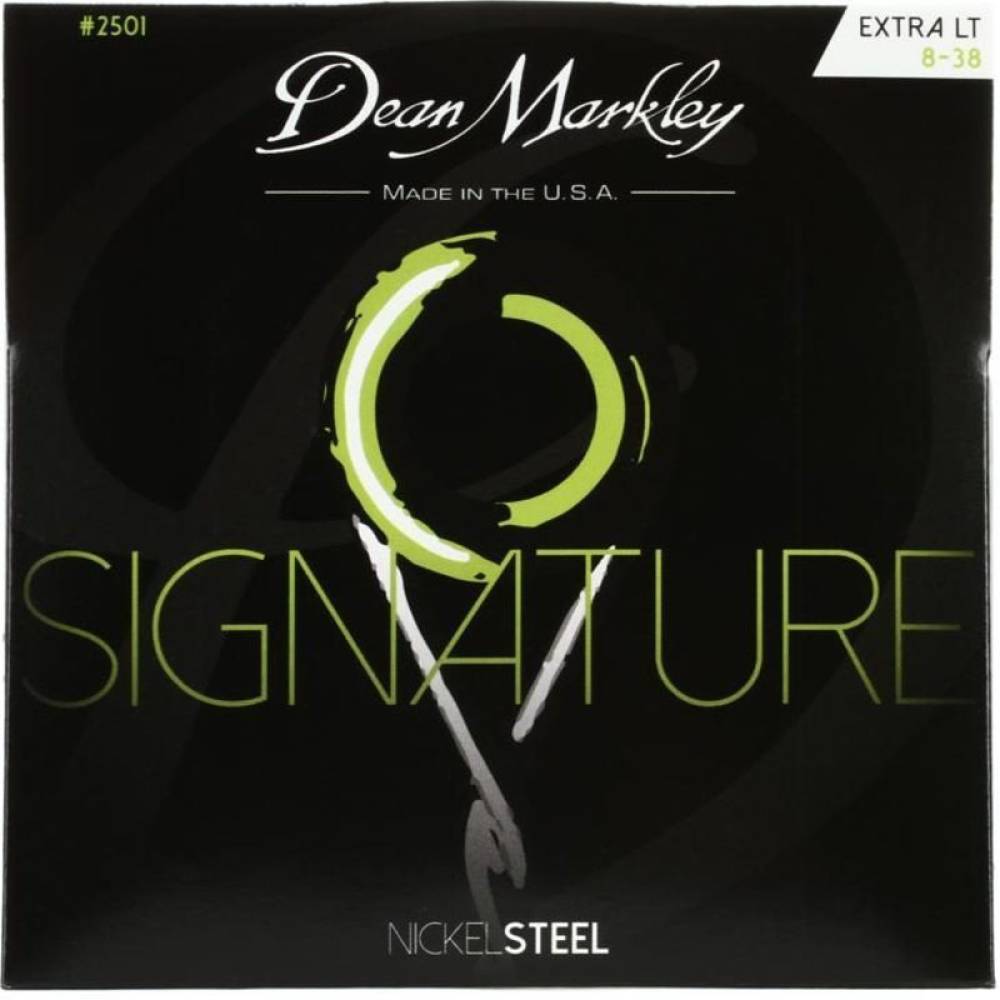 Струни для електрогітари Dean Markley DMS2501 Nickel Steel Stings Extra Light 8/38