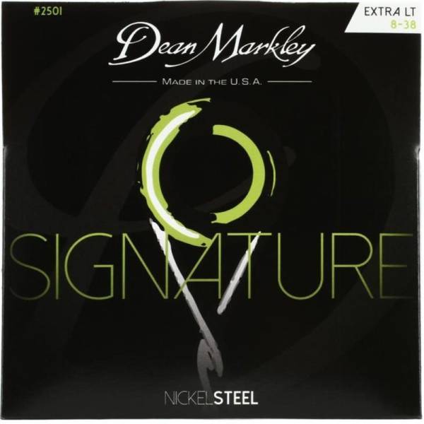 Струни для електрогітари Dean Markley DMS2501 Nickel Steel Stings Extra Light 8/38