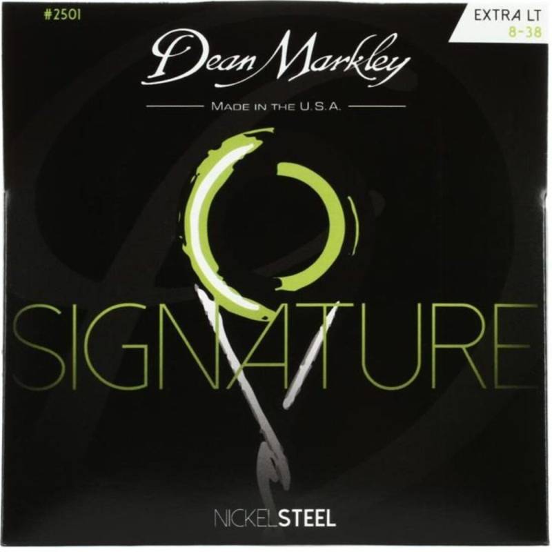 Струны для электрогитары Dean Markley DMS2501 Nickel Steel Stings Extra Light 8/38