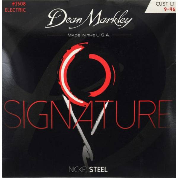 Струни для електрогітари Dean Markley 2508 Signature Series Nickel Steel Custom CL 9/46