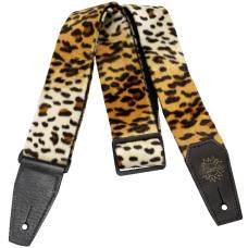 Ремень для гитары DIMARZIO Cheetah Guitar Strap with Leather Ends