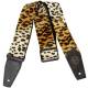 Ремень для гитары DIMARZIO Cheetah Guitar Strap with Leather Ends