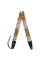 Ремень для гитары DIMARZIO Cheetah Guitar Strap with Leather Ends