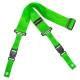 Ремень для гитары DIMARZIO 2 INCH NYLON CLIPLOCK NEON GREEN