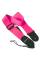 Ремінь для гітари DIMARZIO NYLON WITH LEATHER ENDS (NEON PINK)
