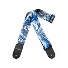 Ремень для гитары DiMarzio STEVE VAI PRINT - BLUE UNIVERSE