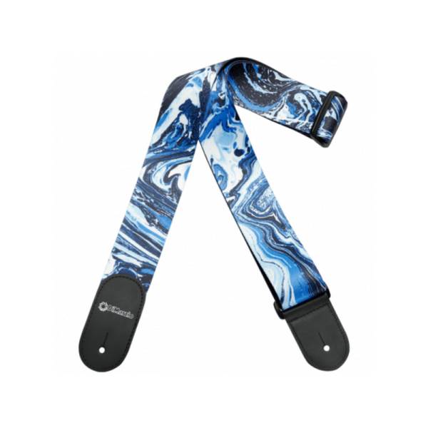 Ремень для гитары DiMarzio STEVE VAI PRINT - BLUE UNIVERSE