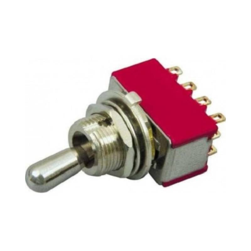 Переключатель для гитары DiMarzio EP1106 DPDT 2-Way Mini Switch