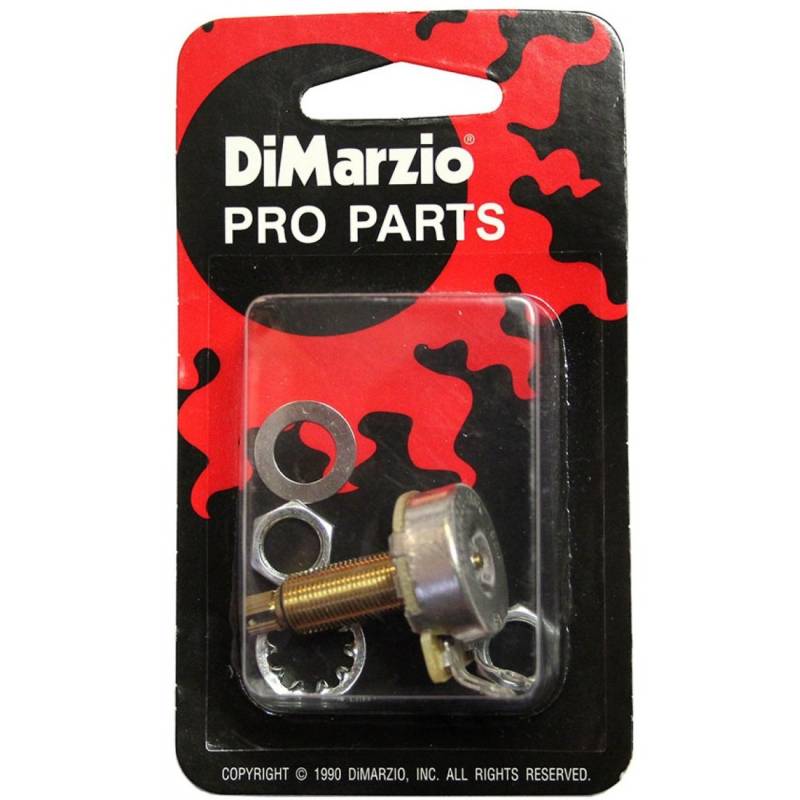 Потенціометр для гітари DiMarzio EP1201L Custom Taper Potentiometer 500K Long Shaft