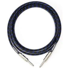 Інструментальний кабель DiMarzio EP1710SSBB Overbraid Instrument Cable 3.0m (10ft)
