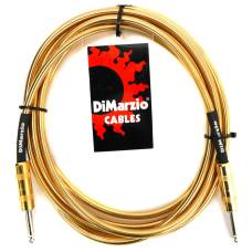 Інструментальний кабель DiMarzio EP1710SSGM Overbraid Instrument Cable 3.0m (10ft)