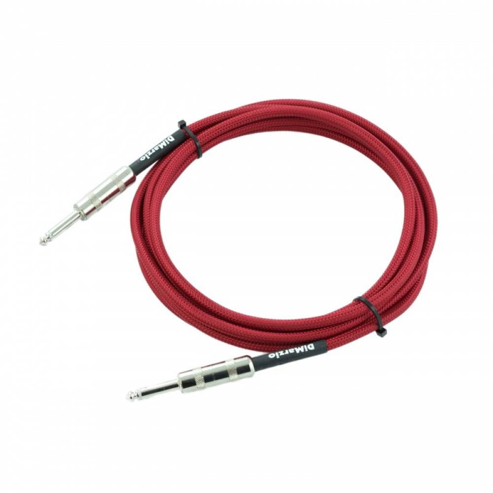 Інструментальний кабель DiMarzio EP1710SSRD Instrument Cable 3.0m (10ft) Red