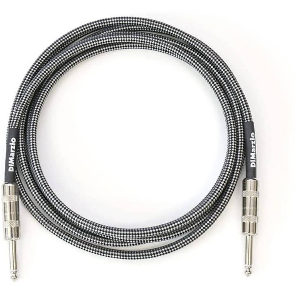 Інструментальний кабель DiMarzio EP1715SSBKGY Instrument Cable 4.5m (15ft) 