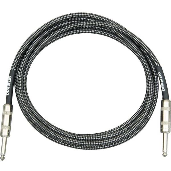 Інструментальний кабель DiMarzio EP1718SSBKGY Instrument Cable 5.5m (18ft) 
