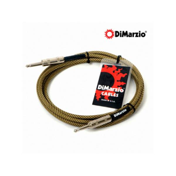 Кабель инструментальный DiMarzio EP1715SS Instrument Cable 4.5m (Vintage Tweed)