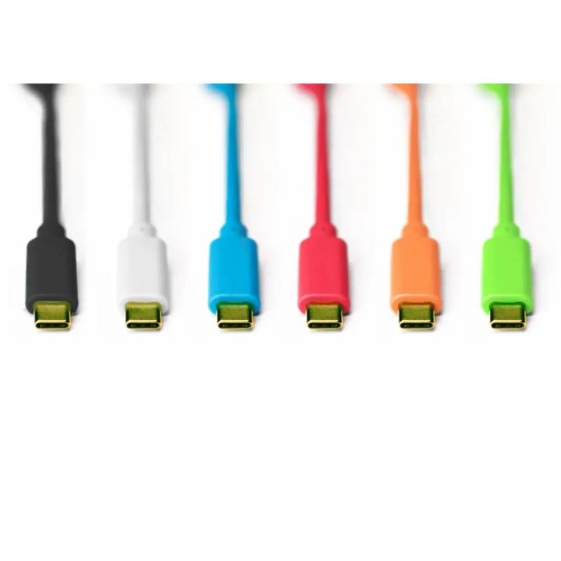 Інструментальний кабель DJ Techtools Chroma Cables: USB-C to B Green