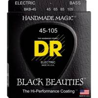 Струны для бас-гитары DR BKB-45 Black Beauties K3 Coated Medium 45/105