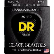Струни для бас-гітари DR BKB-50 Black Beauties K3 Coated Heavy 50/110