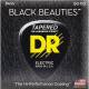 Струны для бас-гитары DR BKBT-50 Black Beauties Black Coated 50/110