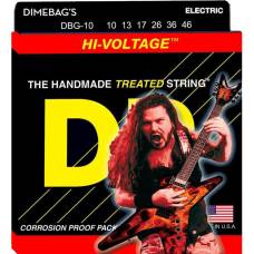 Струни для електрогітари DR DBG-10 Dimebag Darrell Hi Voltage Nickel Plated Medium 10/46