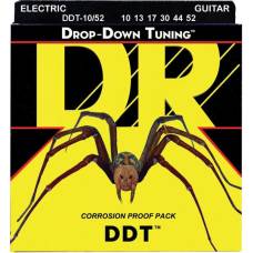 Струни для електрогітари DR DDT-10/52 Drop-Down Tuning Nickel Plated Big Heavy 10/52