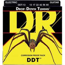 Струны для электрогитары DR DDT-13 Drop-Down Tuning Nickel Plated Mega Heavy 13/65