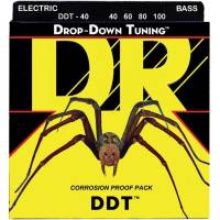 Струни для бас-гітари DR DDT-40 Drop-Down Tuning Light 40/100