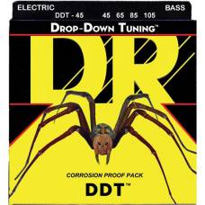 Струни для бас-гітари DR DDT-45 Drop-Down Tuning Medium 45/105