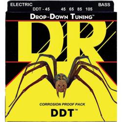 Струни для бас-гітари DR DDT-45 Drop-Down Tuning Medium 45/105