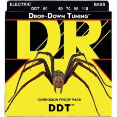 Струни для бас-гітари DR DDT-50 Drop-Down Tuning Heavy 50/110