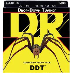 Струни для бас-гітари DR DDT-65 Drop-Down Tuning Extra Heavy 65/125
