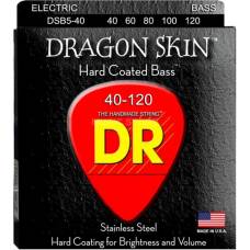 Струни для бас-гітари DR DSB5-40 Dragon Coated Light 5-String 40/120