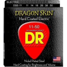 Струны для электрогитары DR DSE-11 Dragon Skin K3 Coated 11/50