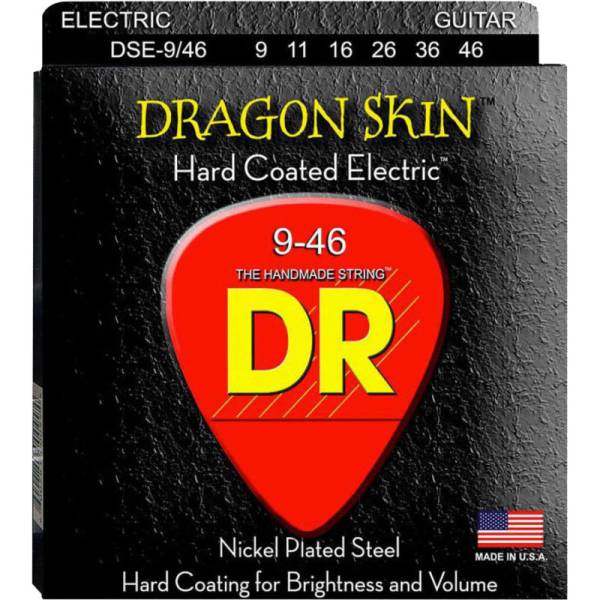 Струны для электрогитары DR DSE-9/46 Dragon Skin K3 Coated 9/46