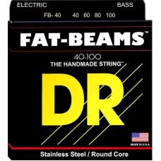 Струни для бас-гітари DR FB-40 Fat Beams Light 40/100