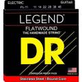 Струни для електрогітари DR FL-11 Legend Flatwound Light 11/48