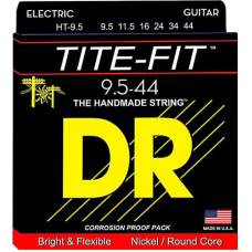 Струни для електрогітари DR HT-9.5 Tite-Fit Nickel Plated Half-Tit 9.5/44
