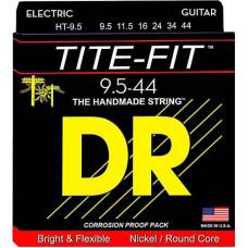 Струни для електрогітари DR HT-9.5 Tite-Fit Nickel Plated Half-Tit 9.5/44