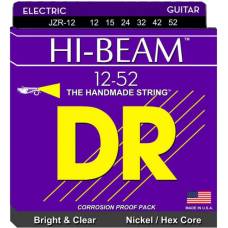Струны для электрогитары DR JZR-12 Hi-Beam Nickel Plated Hex Core Extra Heavy 12/52