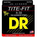 Струни для електрогітари DR LLT-8 Tite-Fit Nickel Plated Lite Lite 8/38
